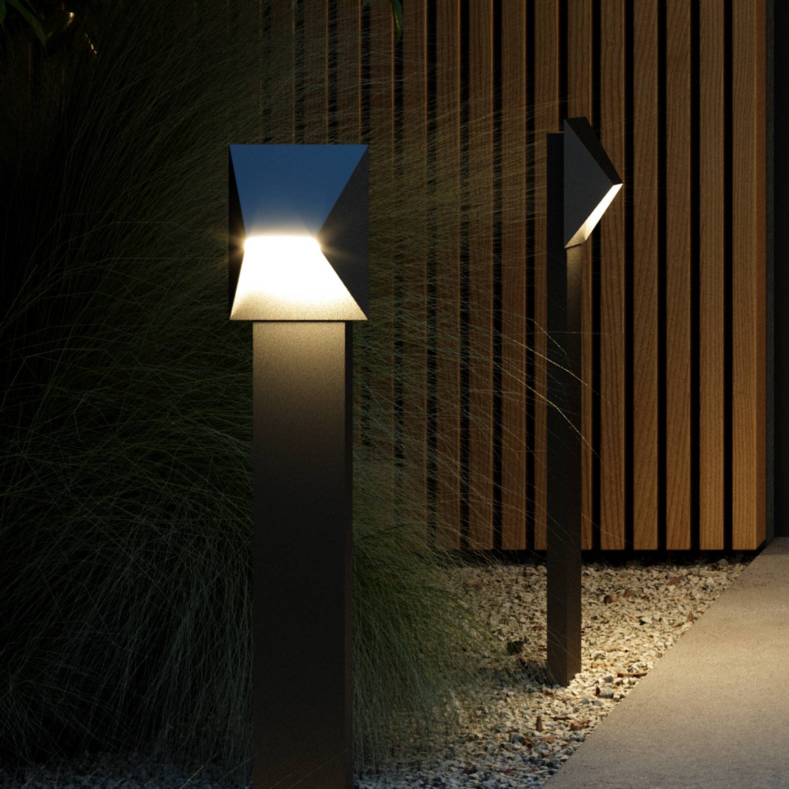 Nordlux Pontio Garden tuinpadverlichting Hoogte 85 cm, zwart