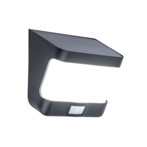 Lutec Solar wandlampTry zwart - 6939101330