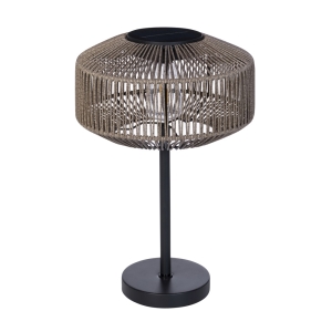Luxform TafellampjeGranada rotan solar - LUX55784