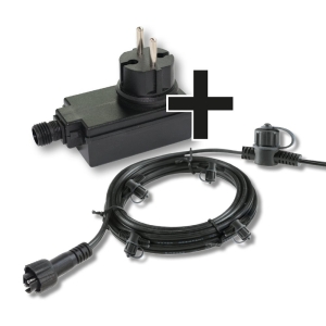 GardenLights 12V Starterpack 24W met trafo en kabel - 6274011