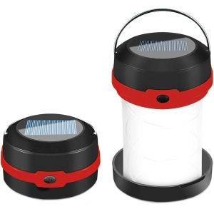 Solar led kampeerlamp explorer | zaklamp en lantaarn in 1