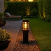 2x solar priklamp saturn met warm wit licht