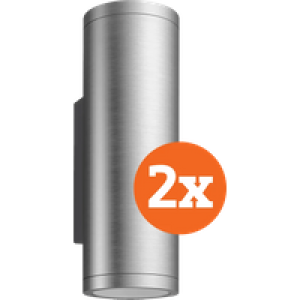 Philips Hue Appear muurlamp White & Color - RVS Duo Pack