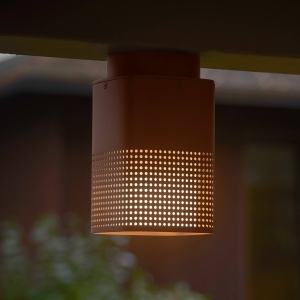 Nordlux Sidara Seaside buiten-downlight, bruin metallic, IP54, E27