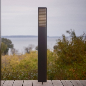 Nordlux Tuinpadverlichting Sidara 95 Seaside, zwart, aluminium, IP44, E27