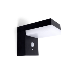 Lyora Solar buitenlampTrue zwart - met bewegingssensor - ILSWLB006