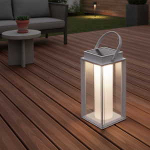 Lyora Solar tafellampVerhal wit - 9002861