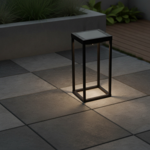 Lyora Strakke tafellampTegolo antraciet solar - 9136431