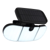 Globo Zwarte wandlampTorqen solar - 36498