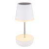 Globo Solar tafellampjeFelina wit - 36638W
